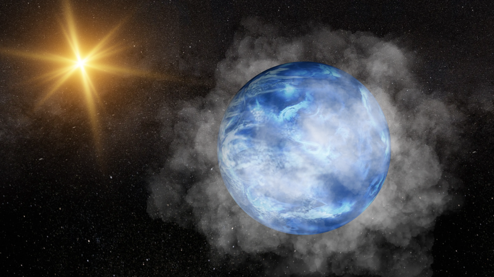 Imagem de um novo planeta descoberto - GJ 9827 d 2