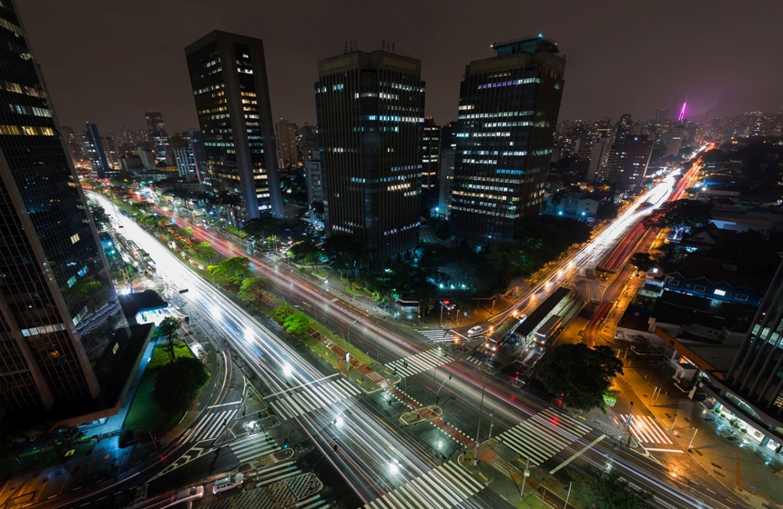 Foto de um drone do Jardim Europa São Paulo